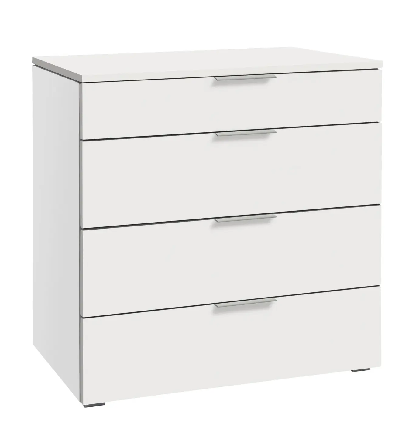 Hasena Kommode ATRINE - 90 cm -  Weiss / Weiss