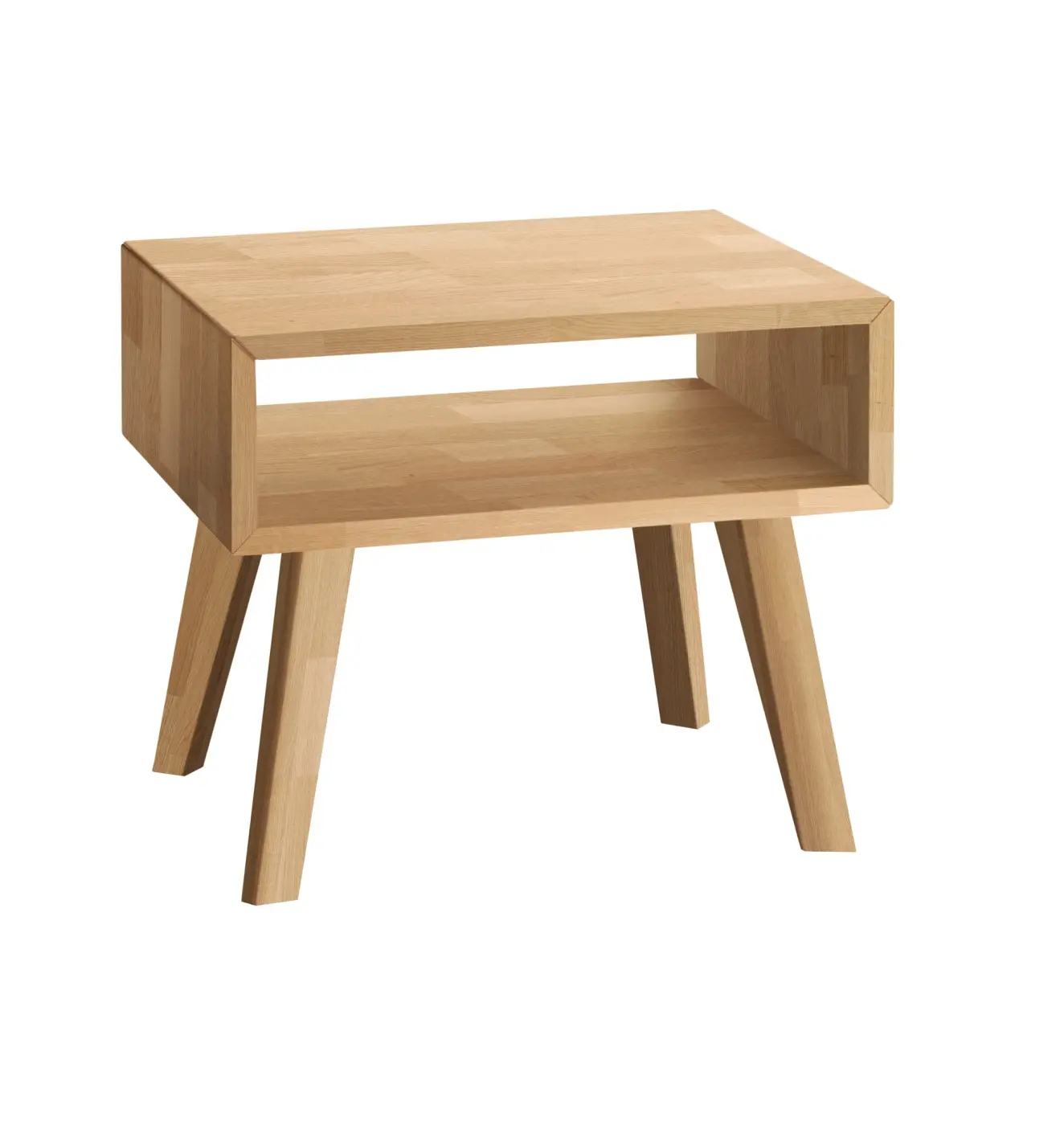 Hasena Nachttisch JACA - 50 cm - Kernbuche natur, geölt