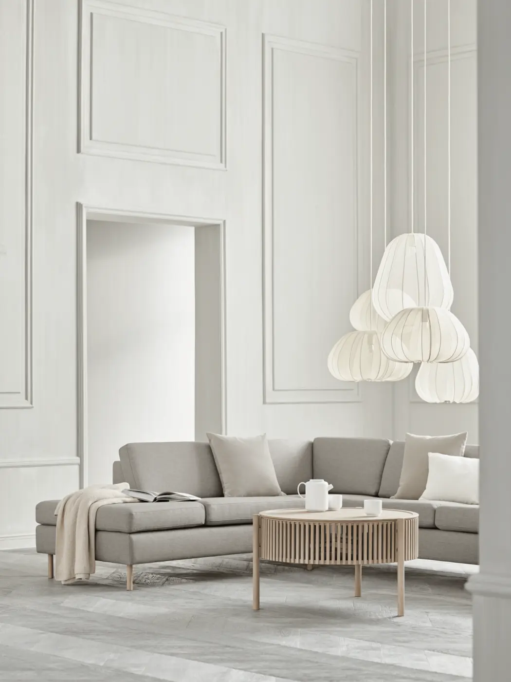 Bolia Couchtisch Story - Ø83cm - Eiche massiv geölt