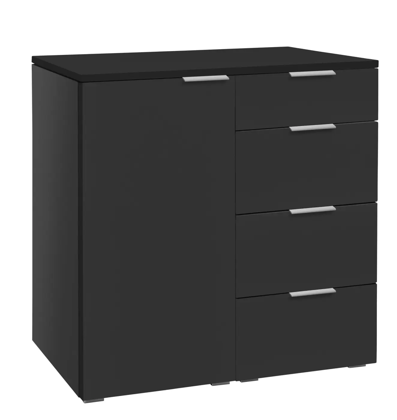 Hasena Kommode QUNITO - 90 cm -  Anthracit / Anthracit