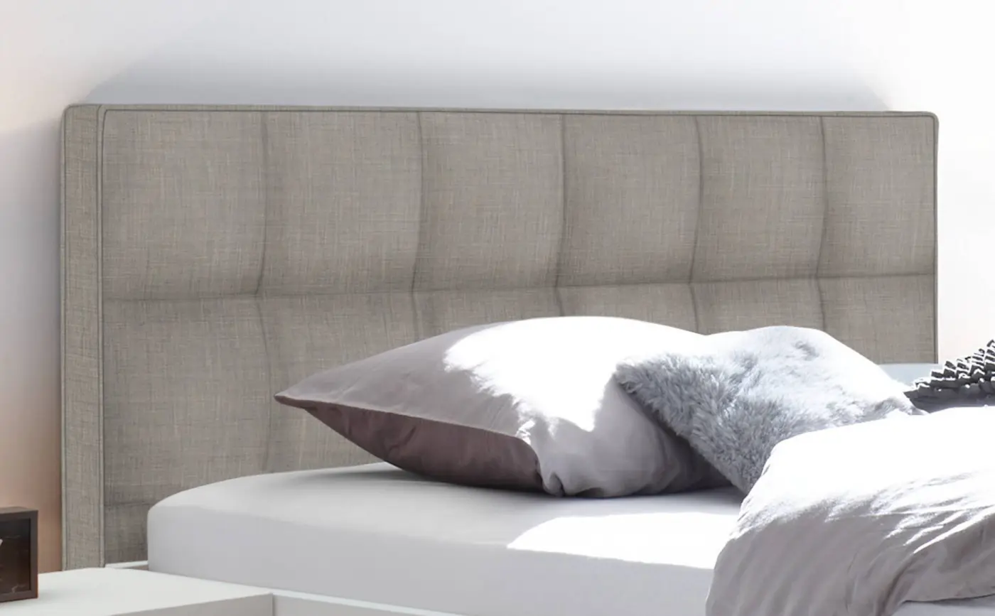 Hasena Massivholzbett OTELLO - 160 x 200 cm - Buche weiss deckend, lackiert