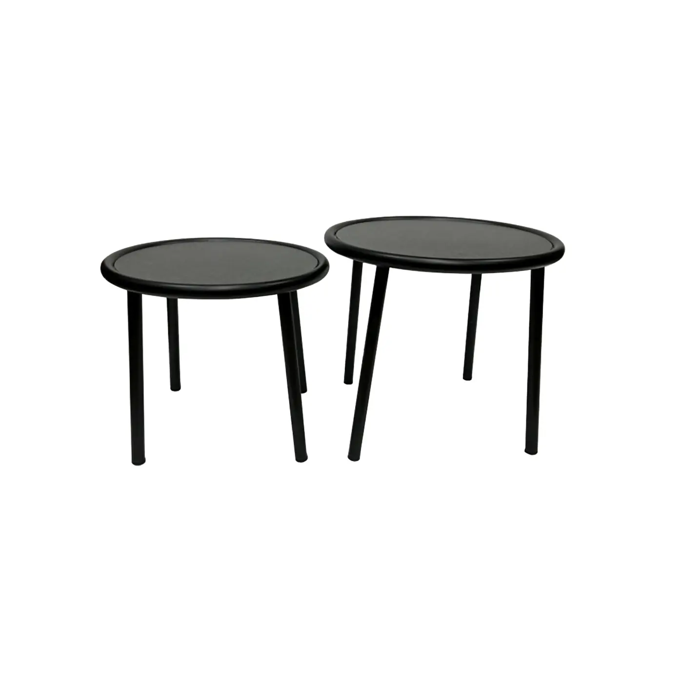 Couchtisch Samira, klein ø 45 cm, h 40 cm, Gestell schwar...