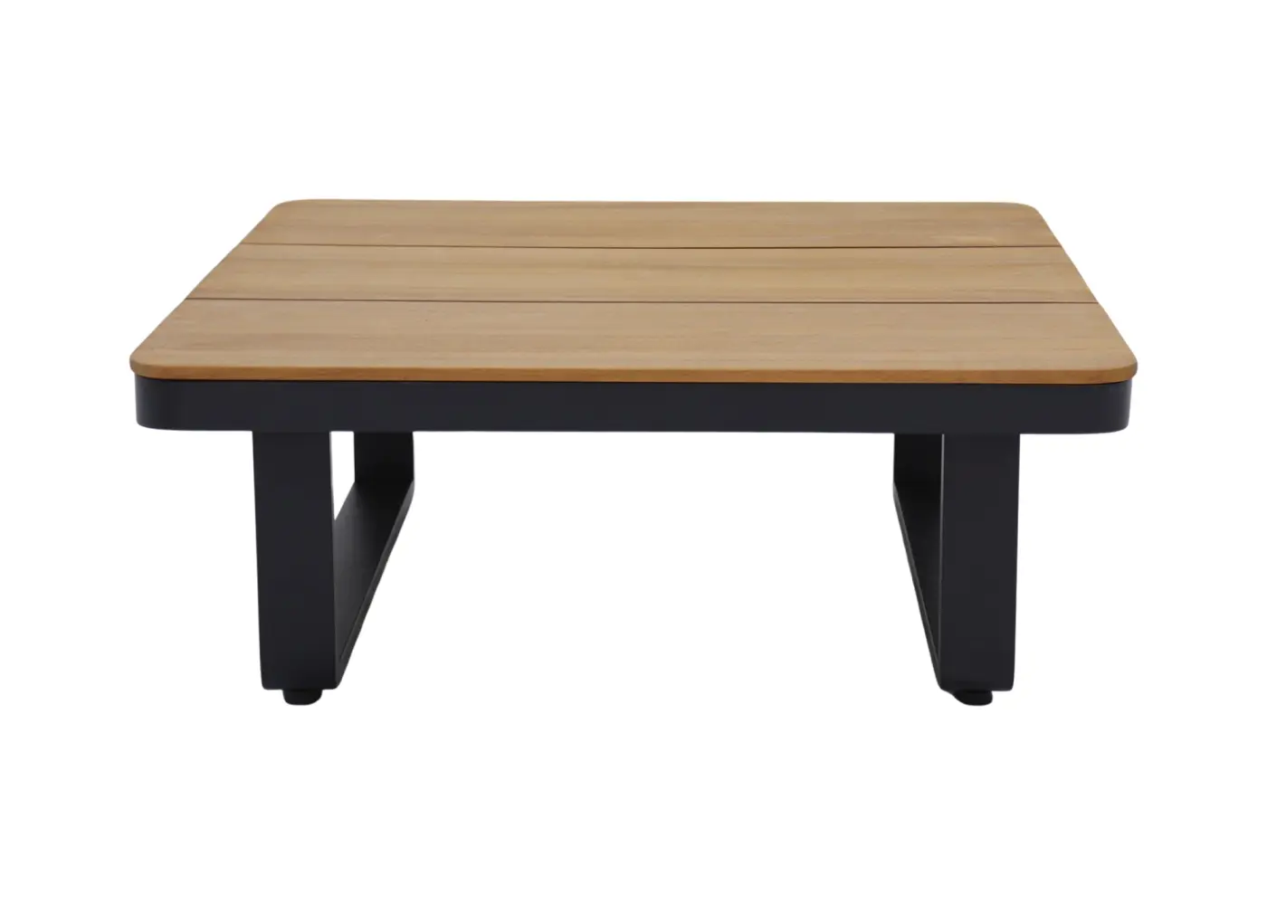 Couchtisch Silas, Alugestell schwarz pulverbeschichtet, T...