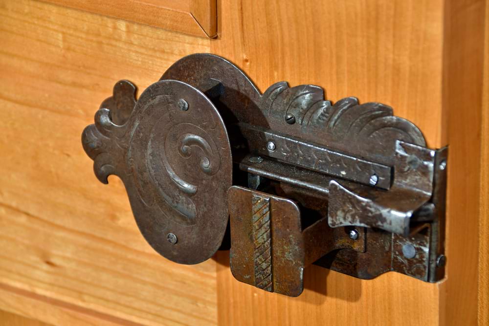 Massivholzschrank Belprado Kirschbaum 190x188x60.5 cm