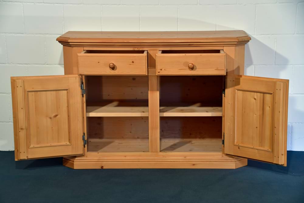 Massivholzkredenz Montan Tanne 122x85x45 cm