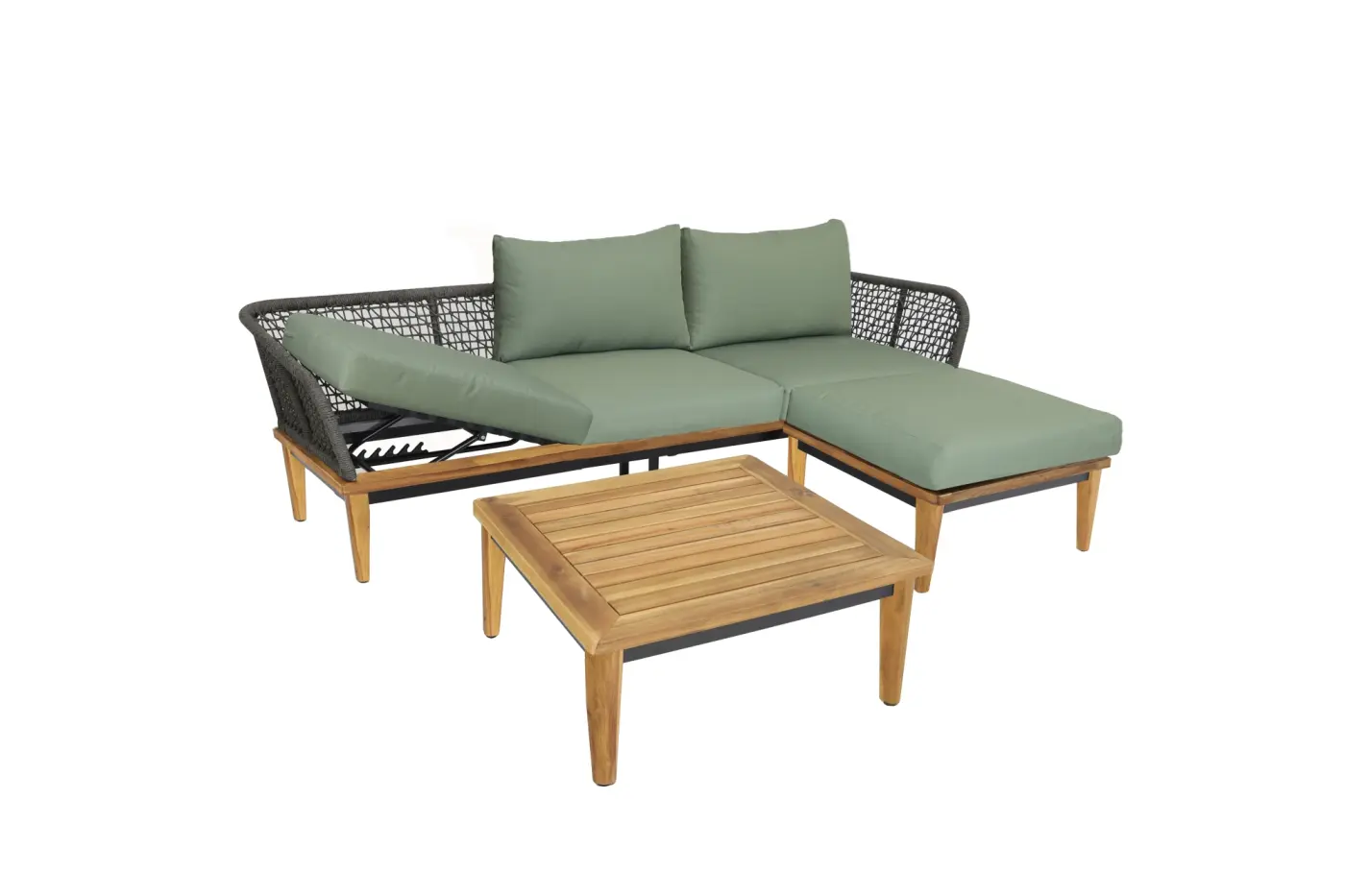 Gartenlounge Locarno, Eckgarnitur klein