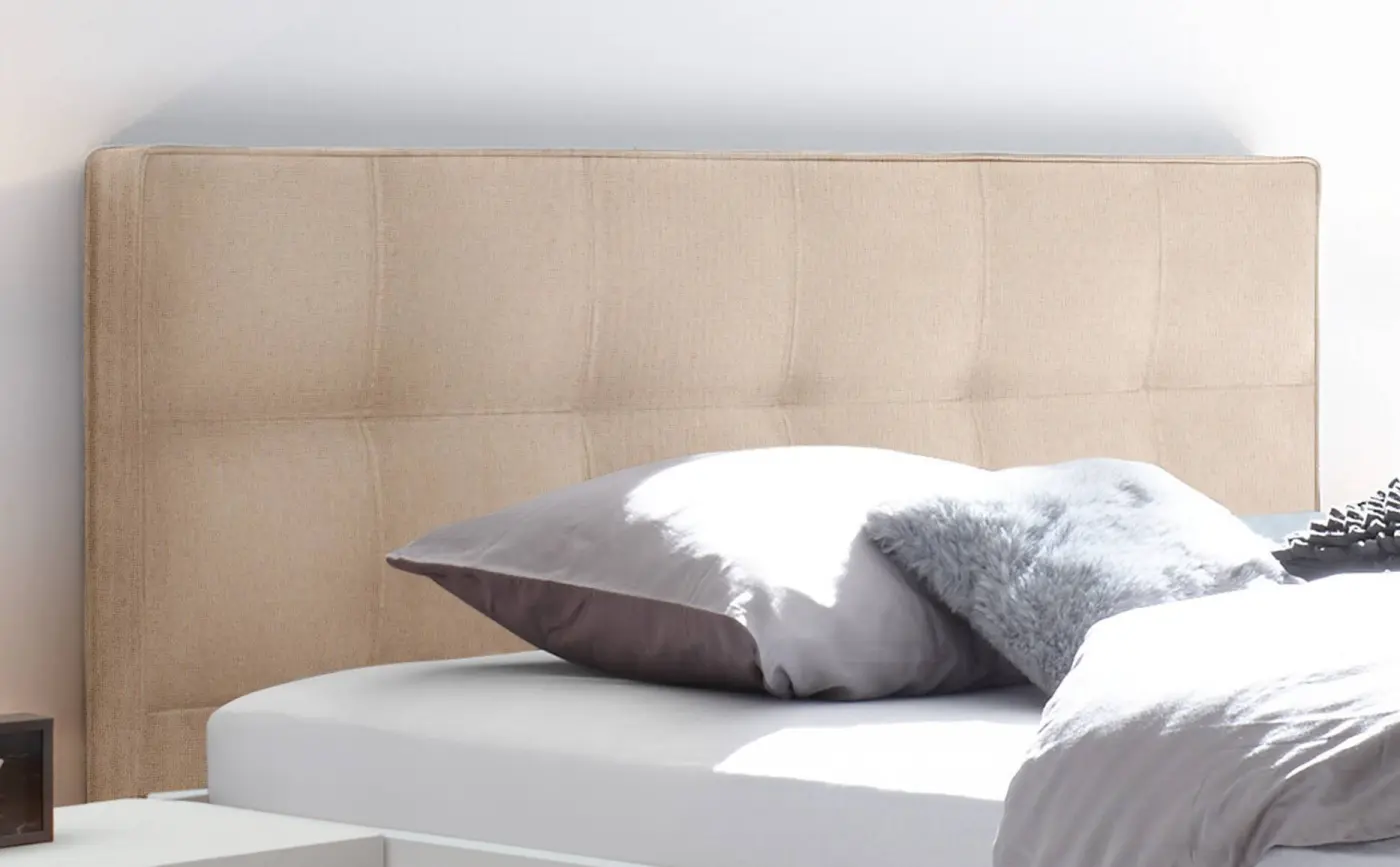 Hasena Tip-On Massivholzbett OTELLO - 180 x 200 cm - Buche weiss deckend, lackiert