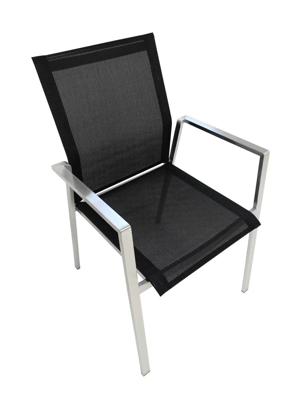 Gartenstuhl Turin, Textilen schwarz