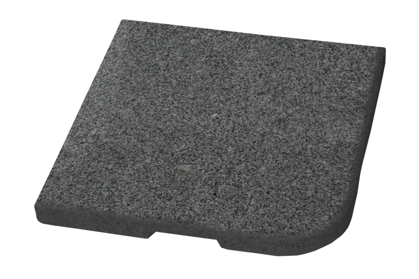 Gewichtsplatten zu Sonnenschirmen, Abetone grau 48x48 cm,...