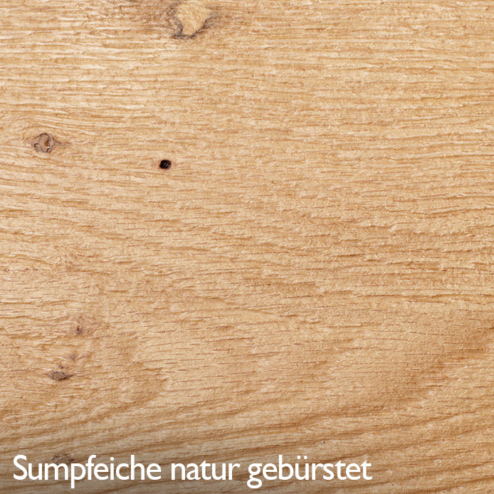 Sprenger Bett aus Sumpfeiche mit LED - 180x200cm - FÜRSTENBERG