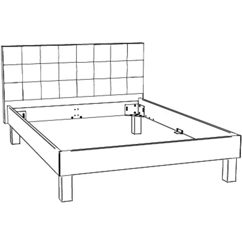 Hasena Massivholzbett RICARDO - 140x200 cm Fuss: 20 - Nussbaum, geölt